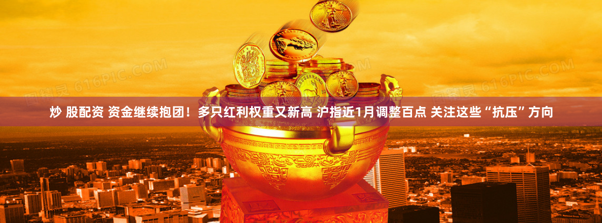 炒 股配资 资金继续抱团！多只红利权重又新高 沪指近1月调整百点 关注这些“抗压”方向