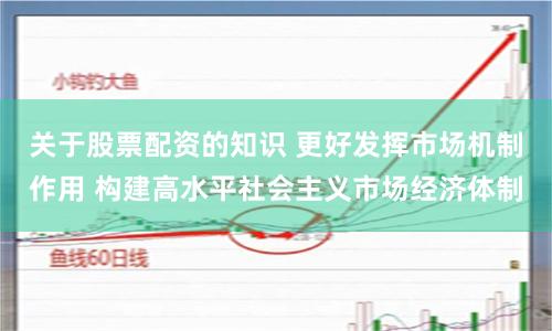 关于股票配资的知识 更好发挥市场机制作用 构建高水平社会主义市场经济体制